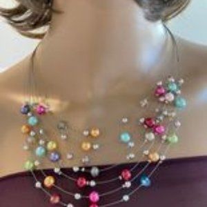 BOHEMIAN STYLE MULTI COLOR NECKLACE
